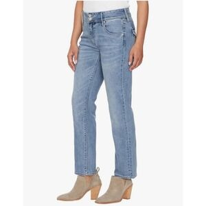 Hudson Los Angeles Womens Straight Leg Jeans Light Wash Blue Size 6 NWT